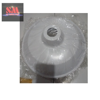 Kap lampu gantung WD PVC putih outdoor