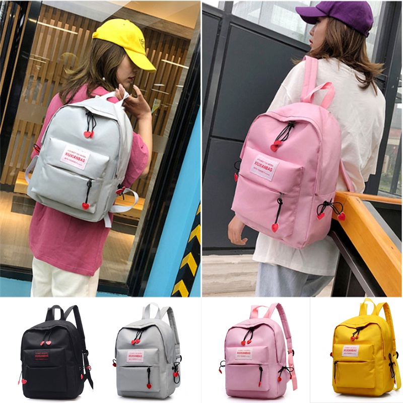 Twenty Bag - Tas Ransel Sekolah Anak Wanita Dan Pria Untuk Anak PAUD TK SD SMP Terbaru 2021 Kekinian Motif Carakter KAMURAN LOVE Korean Sytle Multifungsi Bahan Canvas