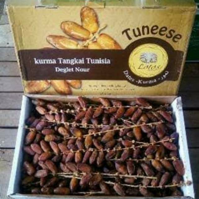 Kurma Tunisia Tangkai, 5 Kg