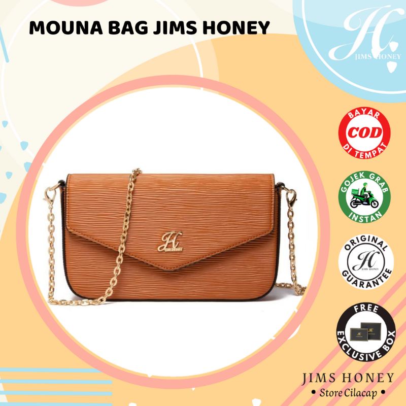 Jims Honey Mouna Bag Tas Selempang wanita 3in1 fashion terbaru original jh