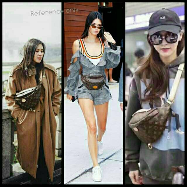 BEST SELLER - TAS WANITA IMPORT QUALITY LV SYAHNAZ / LV WAISTBAG