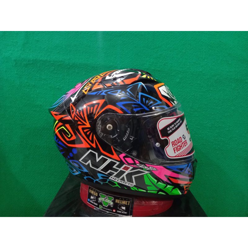 NHK HELM FULLFACE GP PRIME ULTRA GP EDITION REMY #2 BLACK GLOSY
