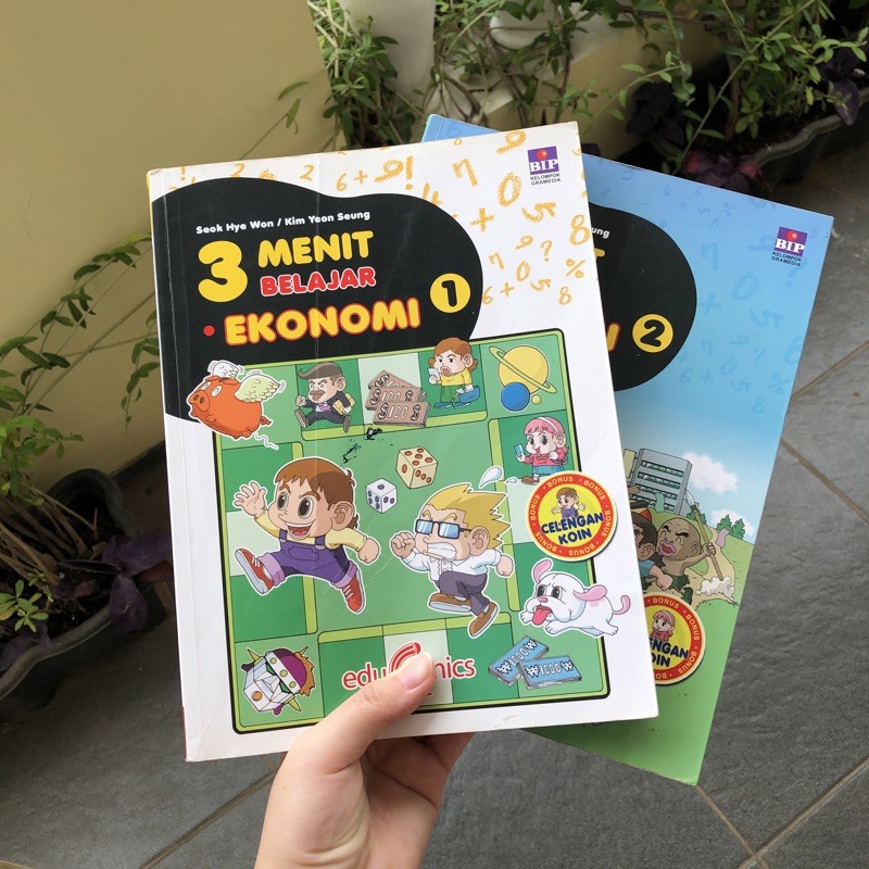 Komik 3 Menit Belajar Ekonomi ORI BEKAS
