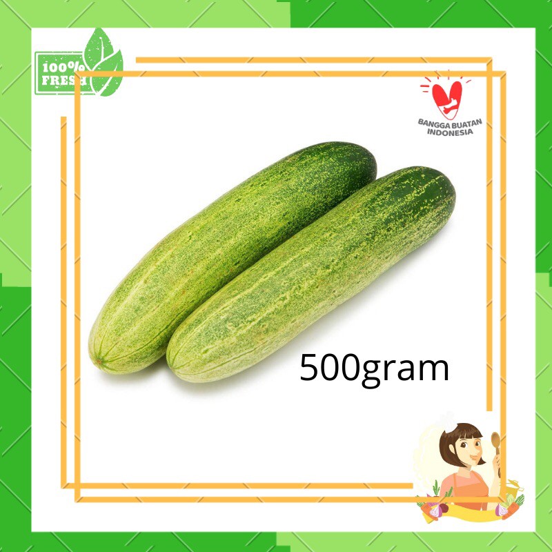 

Timun ketimun 500gram - sayur segar bekasi