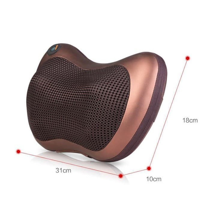 Bantal Pijat Leher dan Punggung untuk di Mobil dan di rumah Car home massage pillow