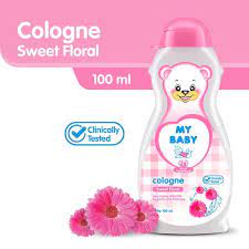 My Baby Cologne | My Baby Hair Lotion | My Baby HairBody Wash | Cologne Soft &amp; Gentle | Sweet Floral  - 100ml | Minyak Wangi My Baby