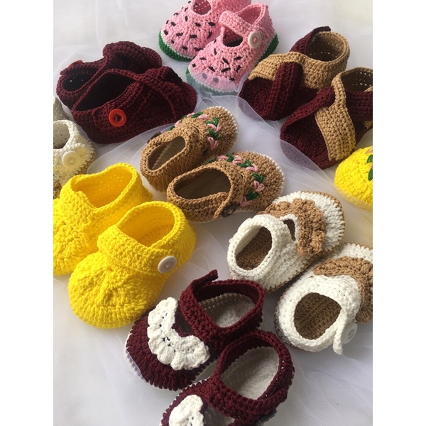 Sepatu Bayi Rajut | GROSIR