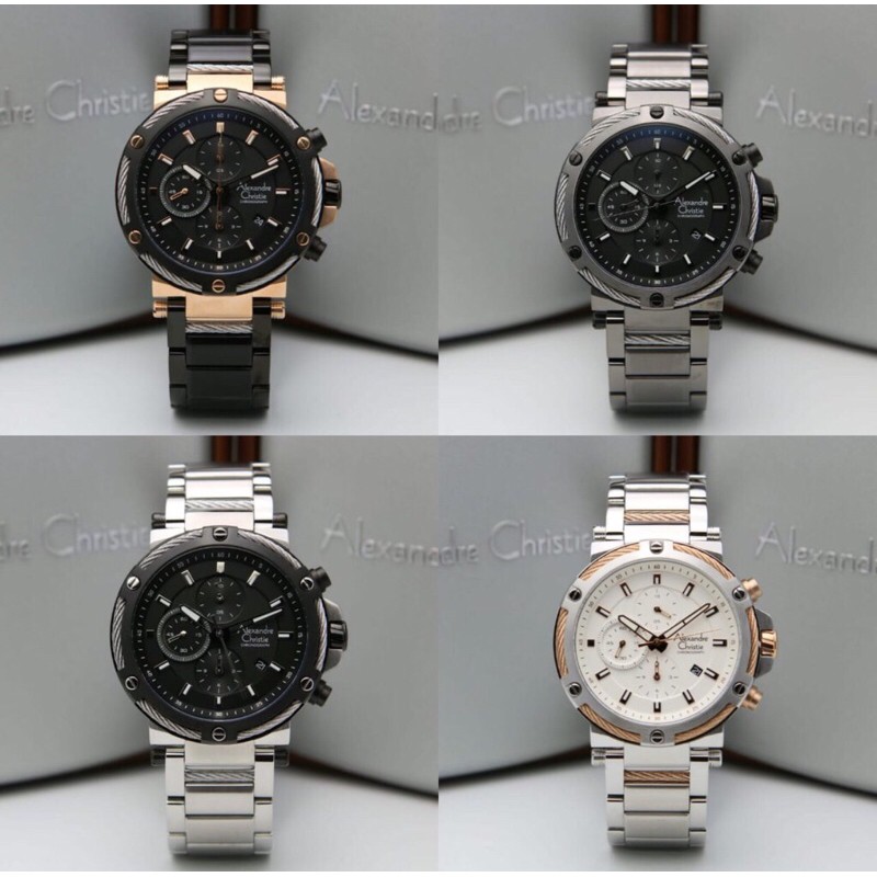 Alexandre Christie AC 6561 MC Pria Original &  Garansi resmi 1 Tahun