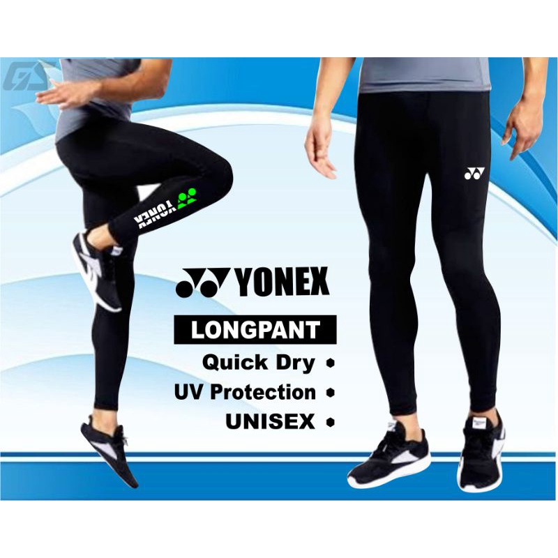 Leging Panjang Badminton YY VIC LINDaleman bawahan olahraga longpant slimfit unisex