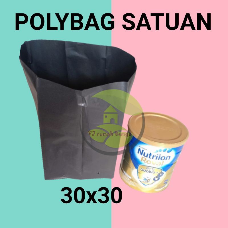 Paket Polybag Tanaman Tebal isi ratusan plastik polybag polibeg planter