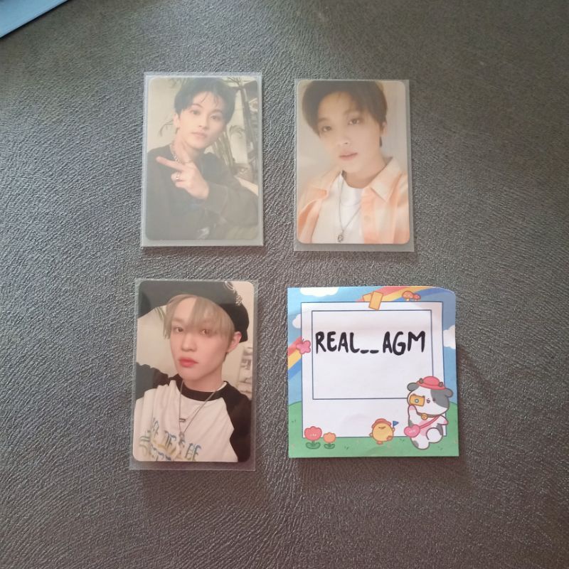 READY STOCK OFFICIAL PC Album Mark Lee Haechan Chenle Zhong Beret Baret Hot Sauce Boring Ver Poca Ph