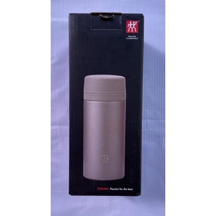 zwilling vacuum flask with tea infuser 0,42L / thermos air minum