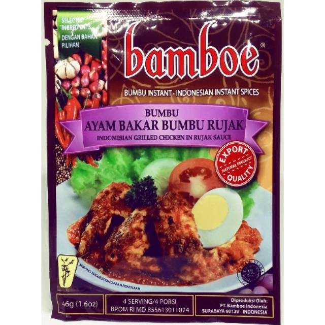 Bamboe Export Bumbu Rujak 46 gr