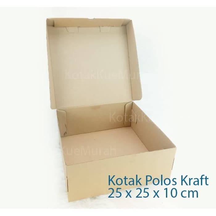 

Kotak / Dus / Kardus / Box Cake/ kotakkue kardus / Lapis Legit 25 X 25 x 10 Cm