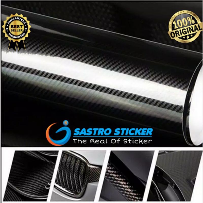Stiker skotlet karbon 5D skotlet carbon stiker karbon super glossy