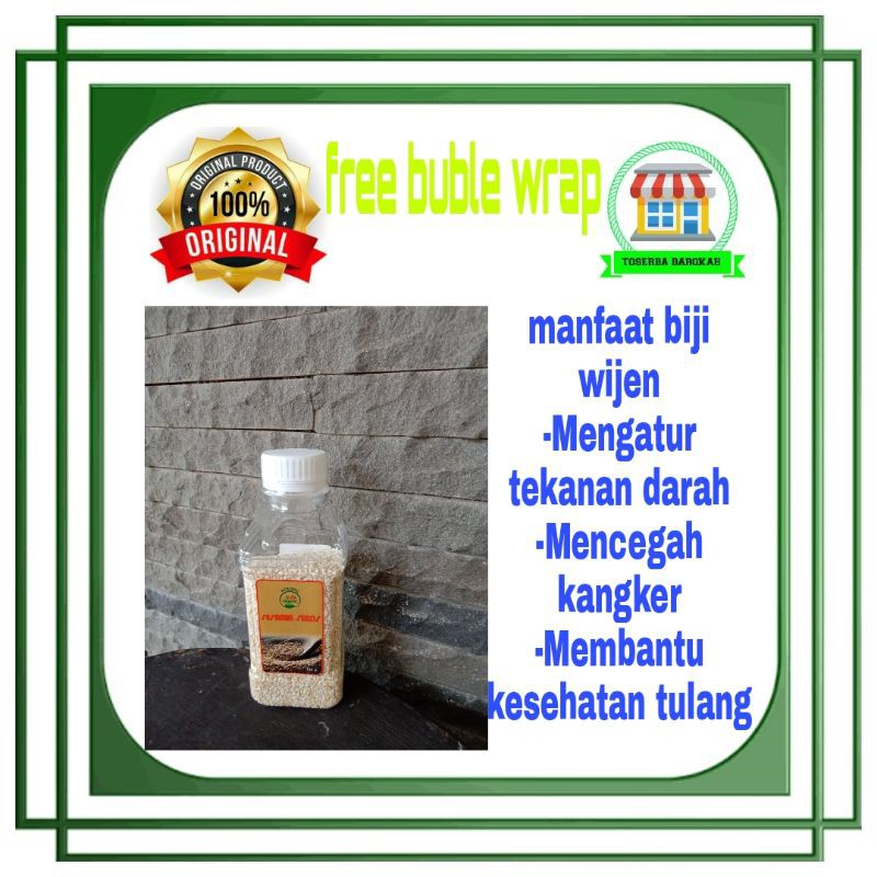 

Wijen asli produc holistic(SESAMIN SEEDS)