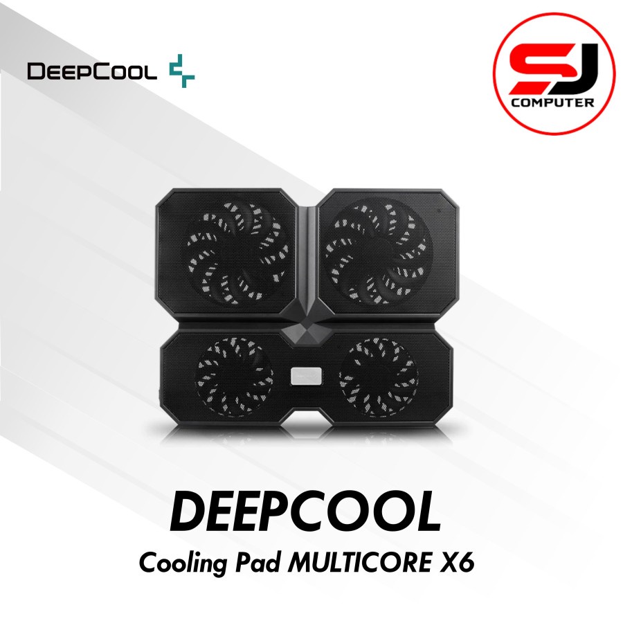 Cooling Pad DEEPCOOL MULTICORE X6 LAPTOP COOLING PAD