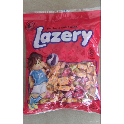 

lazery candy permen lunak kemasan kantong besar isi 170an pcs