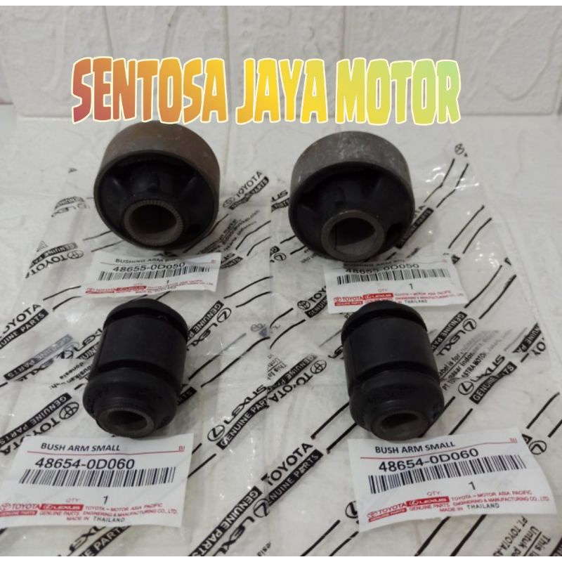 BUSHING ARM BOSH SAYAP BESAR KECIL NEW VIOS YARIS ORIGINAL 1SET