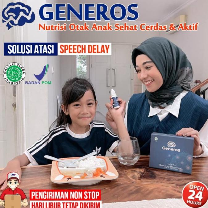 GENEROS VITAMIN OTAK ANAK- Nutrisi Anak Sehat Cerdas & Aktif Lc