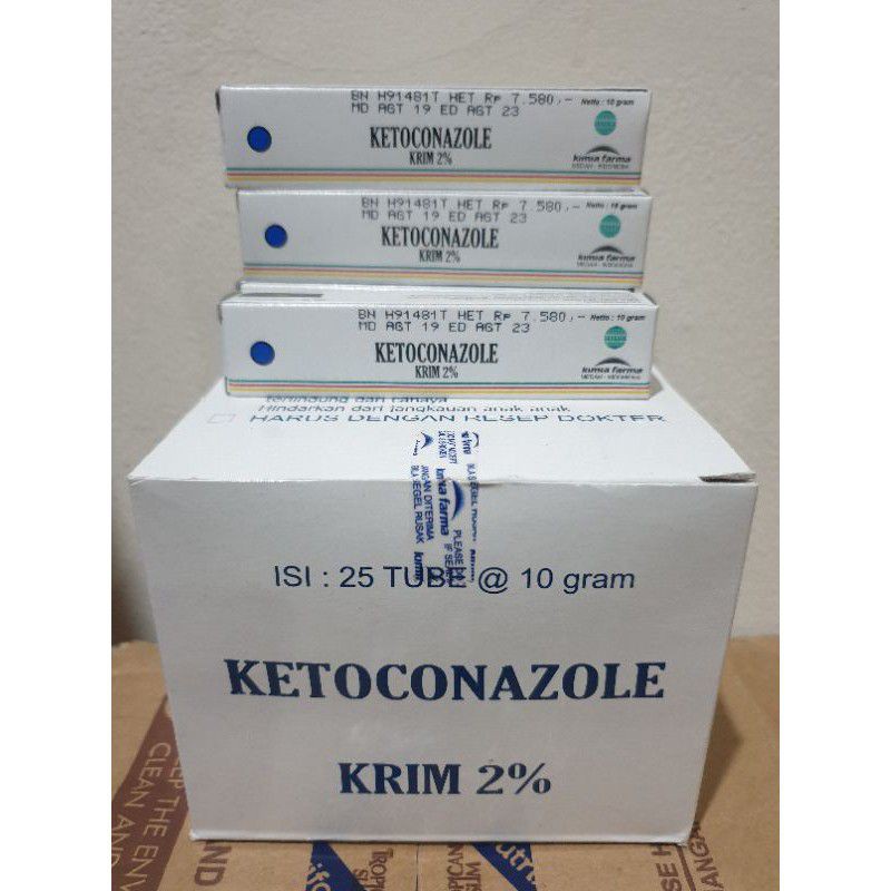 2PCS-KETOCONAZOLE SALEP AMPUH UNTUK KULIT GATAL-Salep Gatal Selangkangan-Ampuh Salep kulit gatal kri