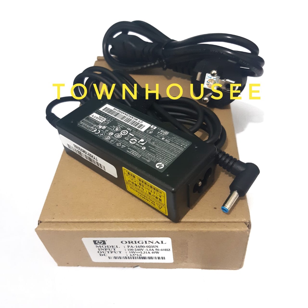 adaptor laptop / Charger laptop Hp / Compaq HP Elitebook Folio 1040 G1 719309-003 741727-001 ADP-45WD B HSTNN-CA40 Pavilion X2 11 13 15 Spectre Ultrabook X2 13-3000 Split 13 X 2 Stream 11 13 14 Touchsmart 11 13 15