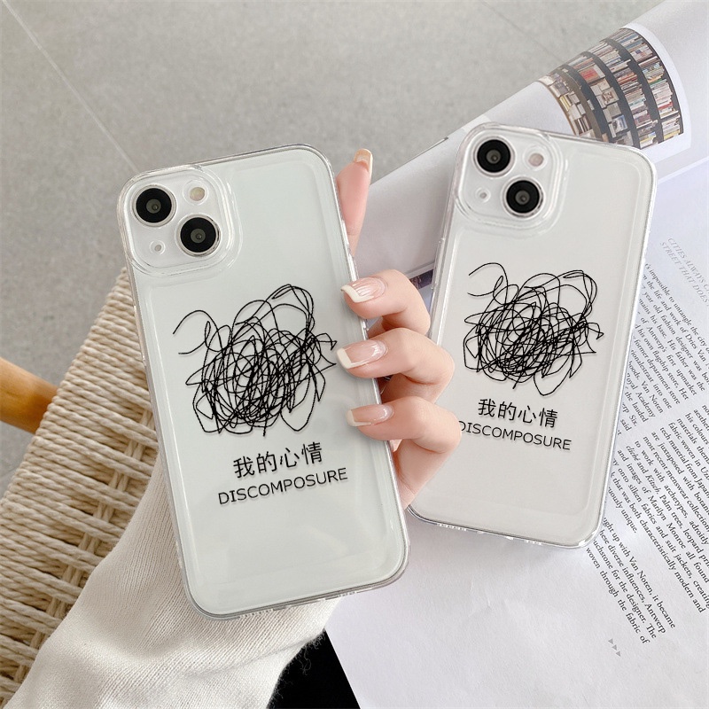 Case Bahan Akrilik TPU Transparan Tahan Banting Untuk iPhone 11 Pro Max 13 Pro 12 Pro XS Max XR X 8 Plus 7 Plus SE 2020 2022