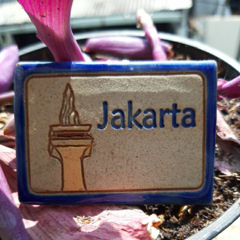 Souvenir Magnet Jakarta