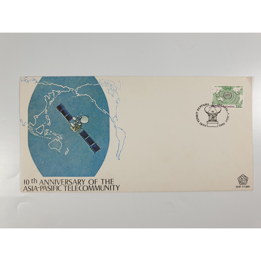 

Perangko SHP 10th Anniversary Of The Asian Pasific Telecommunity 1989