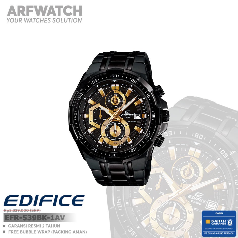 Casio Edifice EFR-539BK-1AV / EFR-539BK-1AVUDF Original