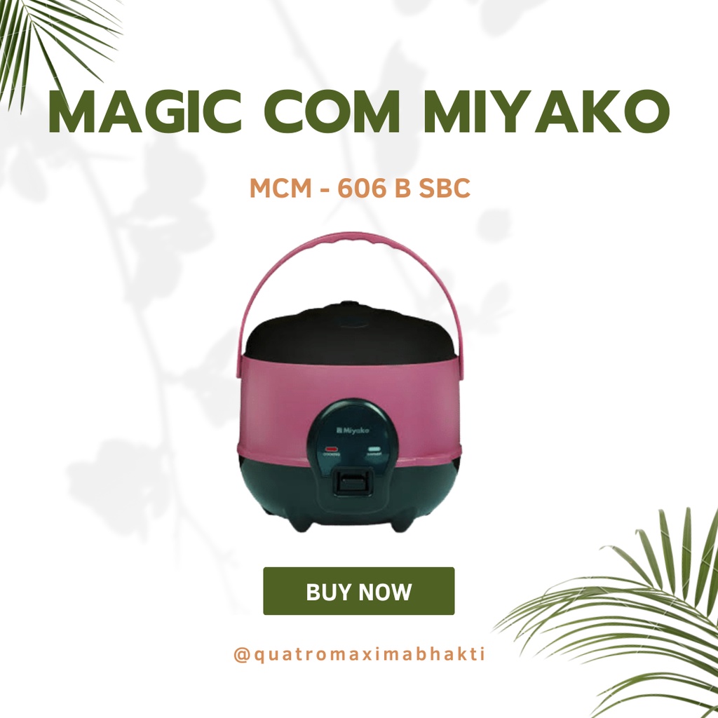 MAGIC COM MIYAKO MCM - 606 B SBC