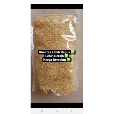 

BIJI JAWAK / BIJI KUNYIT / JEWAWUT / SEKOI / FOXTAIL MILLET KEMASAN 250GR