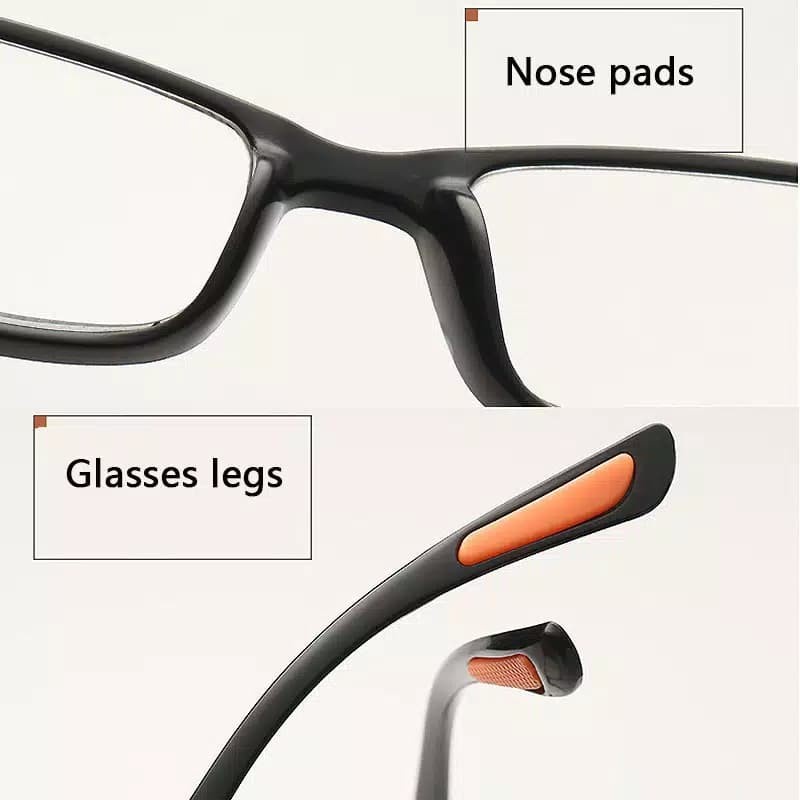 Kacamata Baca Plus (+) Kacamata Plus Uk +1.00 s/d +3.00 Pria Wanita Unisex Kacamata Rabun Dekat Kacamata Baca Reading Glasses