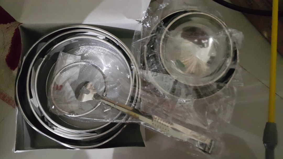 Jepitan Gorengan Dengan Tirisan Stainless Steel