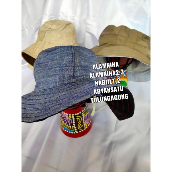 topi koploh bucket dewasa