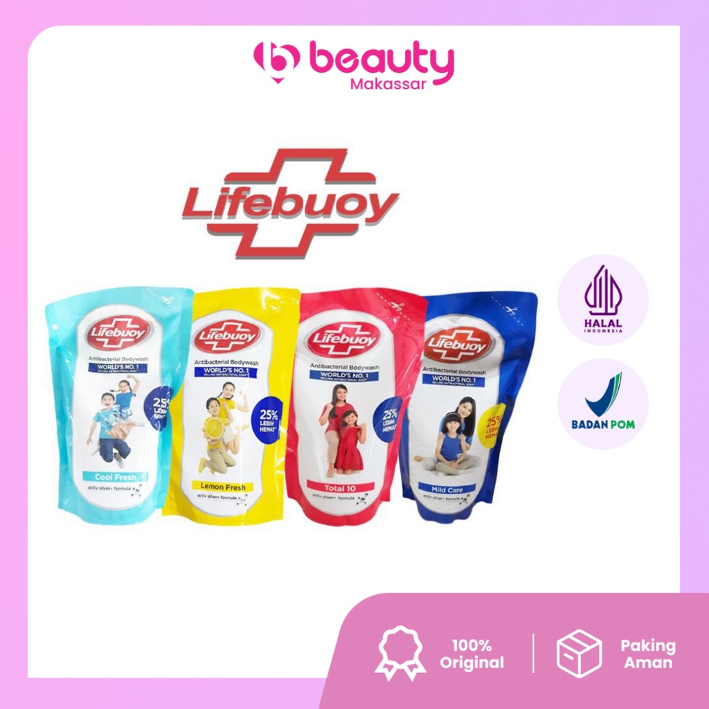 Lifebuoy Body Wash Refill 400 Ml / Sabun cair lifebuoy / sabun cair lifebuoy 400 ml
