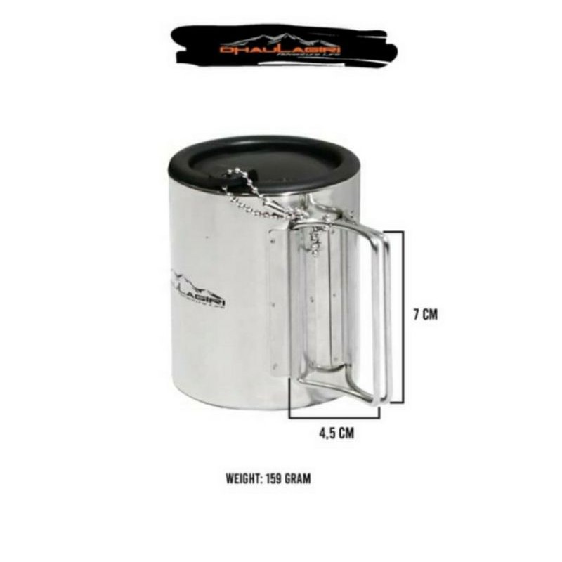 Insulated Mug Dhaulagiri Stainless Steel