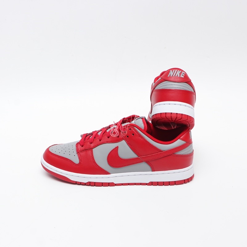 Dunk Low Medium Grey Varsity Red