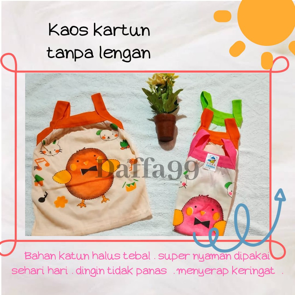 Singlet anak / kaos dalam anak perempuan