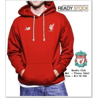 JAket Hoodie Sweater Jumper NB Liverpool New Balance The Kop Bigreds