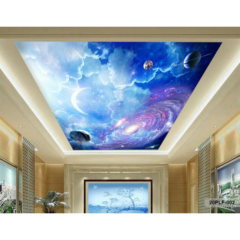 Wallpaper Plafon Rumah - Wallpaper Plafon - Stiker Plafon - Wallpaper Plafon 3D - Wallpaper Custom P
