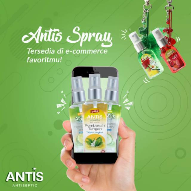 Antis cair botol spray 55 ml