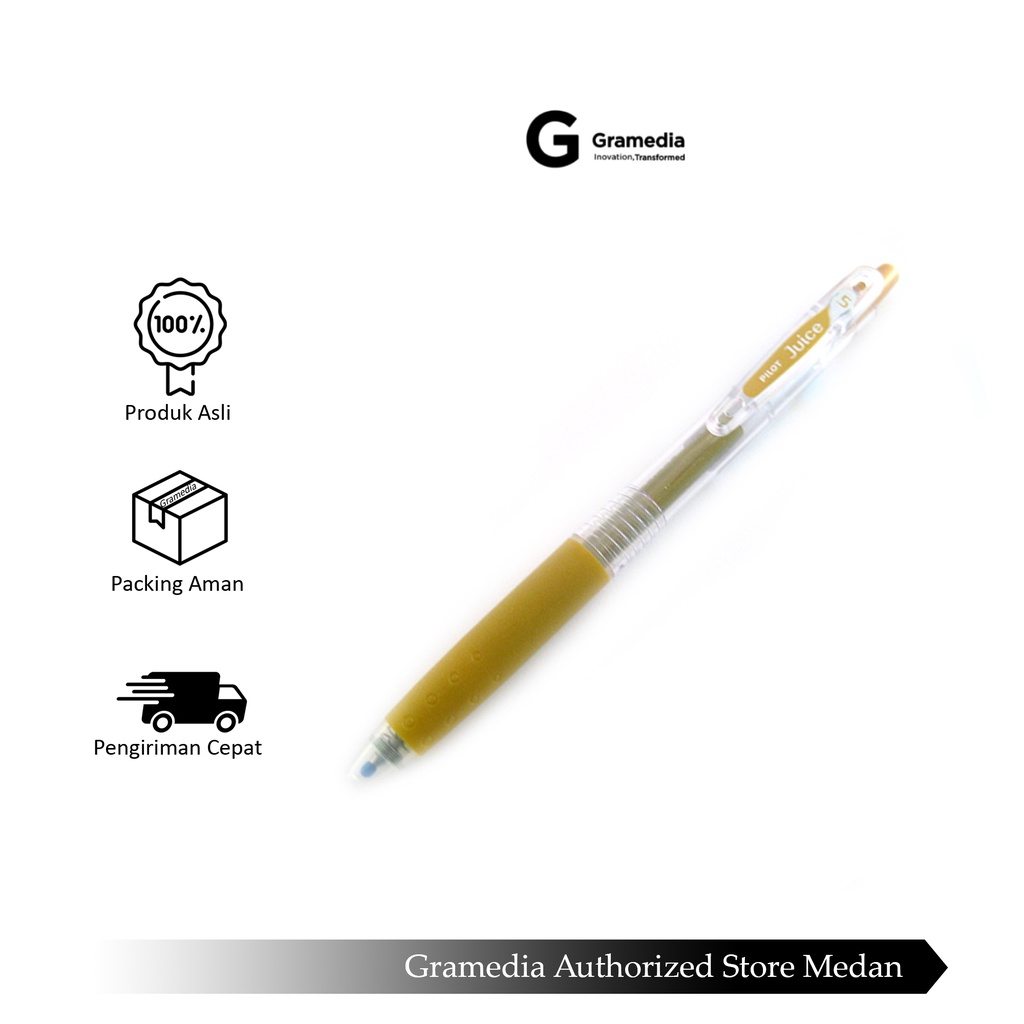 

Gramedia Medan - PILOT BALLPOINT JUICE LJU-10EF-GD 0.5 GOLD