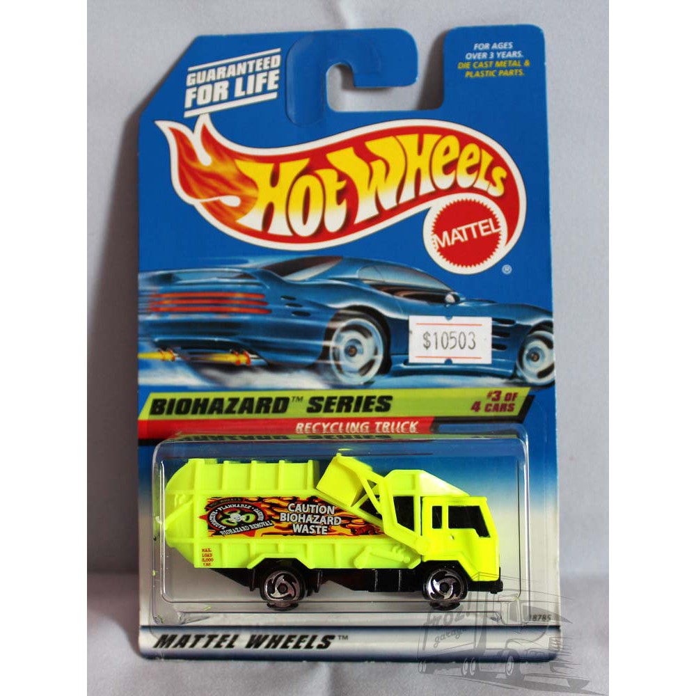 hot wheels recycling truck