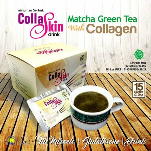 

Collaskin Drink Original NASA - Minuman Kecantikan Mencerahkan kulit Badan dan Wajah