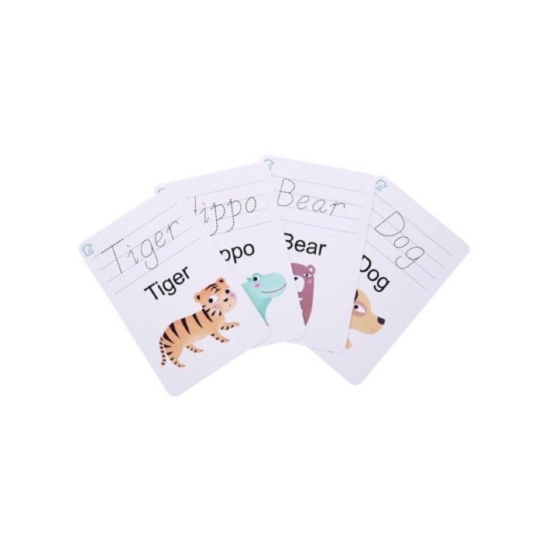 Mideer write and wipe activity cards - card edukasi - kado anak