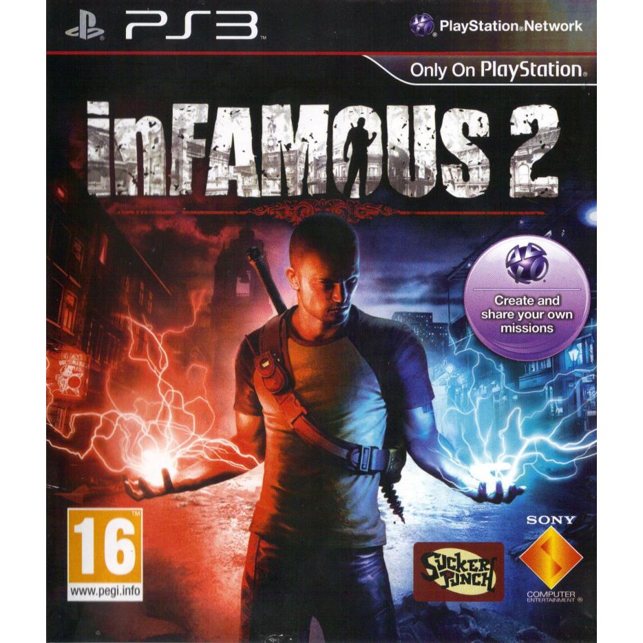 DVD Kaset Game PS3 CFW OFW Multiman HEN Infamous 2