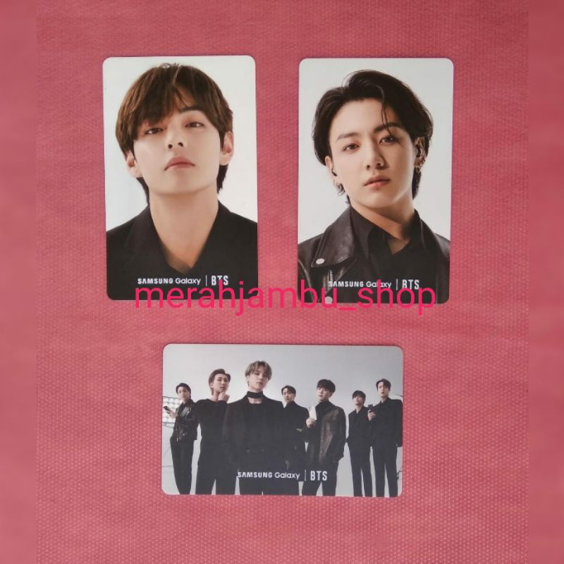 Photocard Samsung Latin BTS