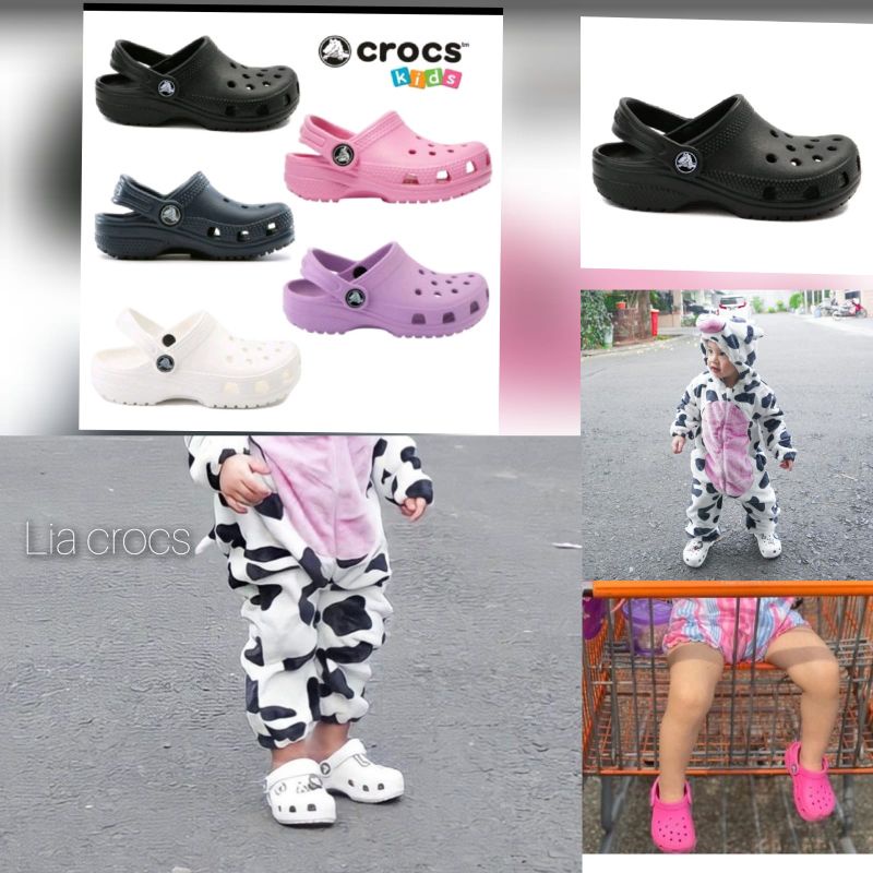 Crocs classic kids / Crocs anak anak / Sandal anak crocs classic clog kids