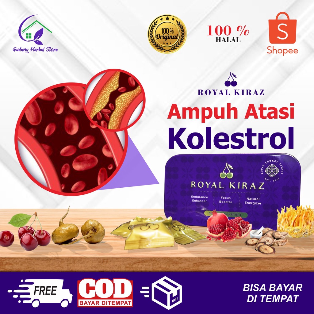 Obat Herbal Penurun Kolesterol Royal